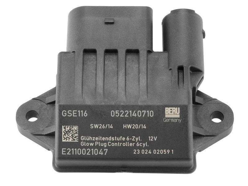 Control Unit, glow time