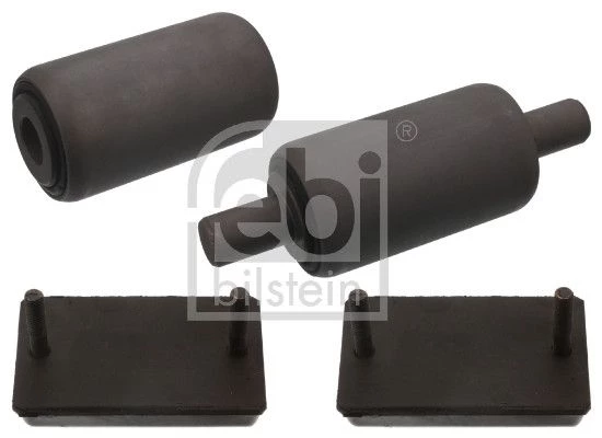 Mounting, leaf spring
