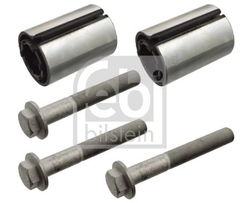 Mounting, leaf spring