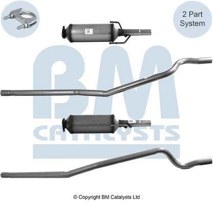 Soot/Particulate Filter, exhaust system